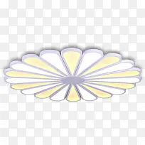 卡通花型海报活动圆盘效果