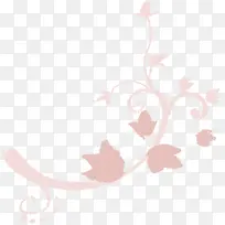 粉色温馨浪漫花朵花藤