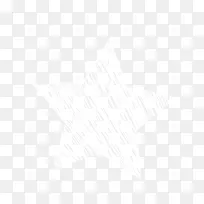 白色矢量手绘星星