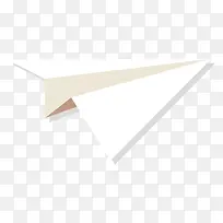 白色纸飞机