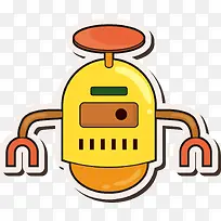 黄色机器人
