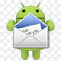 邮件安卓机器人android-robot-icons