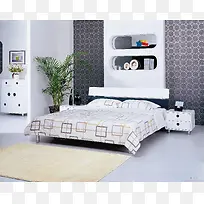 白灰色简约大气家具
