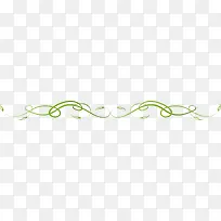 手绘绿色藤蔓设计图
