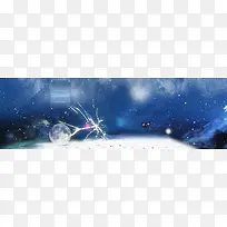 淘宝双全屏促销海报设计PSD素材