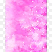 粉色唯美花朵装饰背景