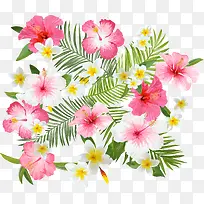 粉色唯美温馨花朵植物