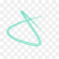 曲线绿色曲线发光曲线