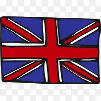 手绘英国国旗