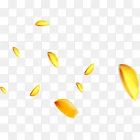 金色花瓣中秋背景