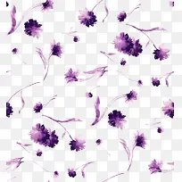 紫色花瓣背景
