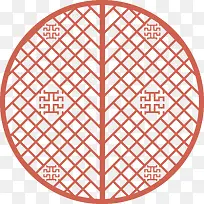 古典喜庆花窗