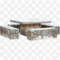 石头桌凳