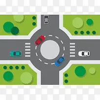 矢量十字路口
