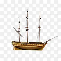 仿古木船模型
