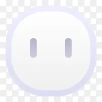 可爱白色小人的表情卡通图片