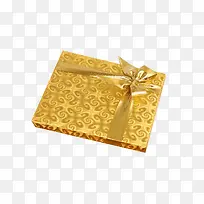 金色花纹包装礼盒