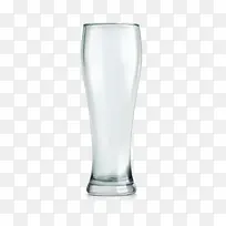 白色矢量透明玻璃杯