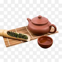 茶叶茶壶茶道
