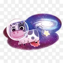 矢量宇宙奶牛