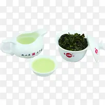 中国风茶叶茶杯装饰
