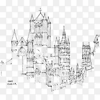 建筑速写
