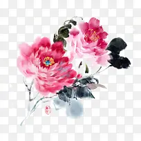 手绘中国风花卉