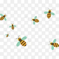 矢量蜜蜂