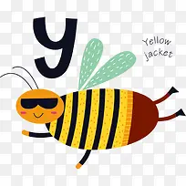 蜜蜂与字母