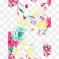 手绘花
