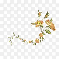 小花装饰花