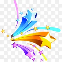 庆典开业星星礼花