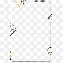 创意几何简约边框