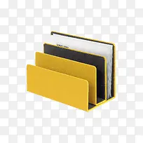 黄色文件架