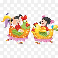 2017鸡年新年元素