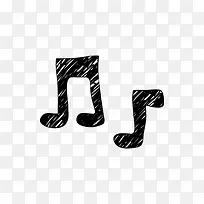 黑色音符