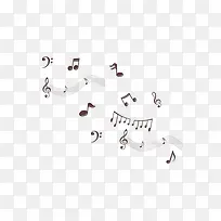 卡通音符