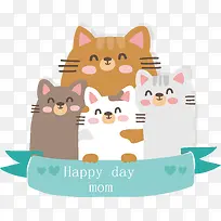 小猫插画设计