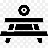 表轮廓圆形物体图标