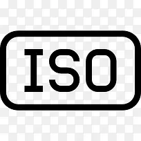 ISO文件圆角矩形概述界面符号图标