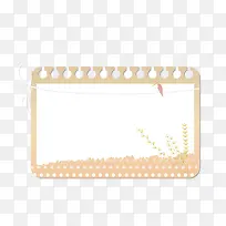 小草装饰信纸