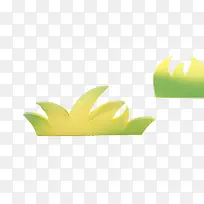 卡通画画草地