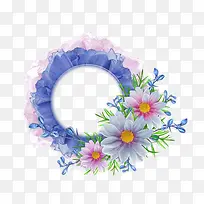 花卉边框