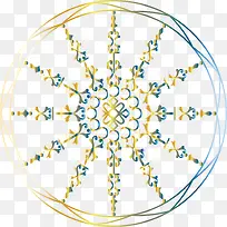 矢量手绘花纹边框