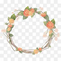 花环边框