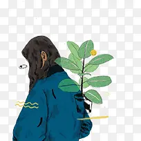 文艺插画
