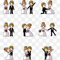 婚礼矢量素材