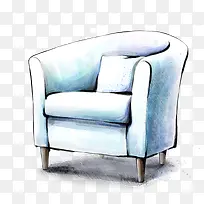 手绘沙发椅
