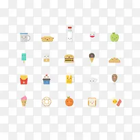 扁平化网页设计图标