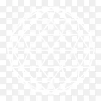 矢量钻石线条圆形钻